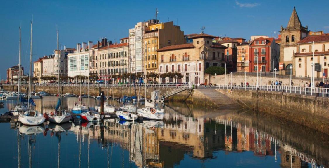 Ferienwohnung Friendly Vistas Mar Apart 3H Y Garaje Gijón Exterior foto