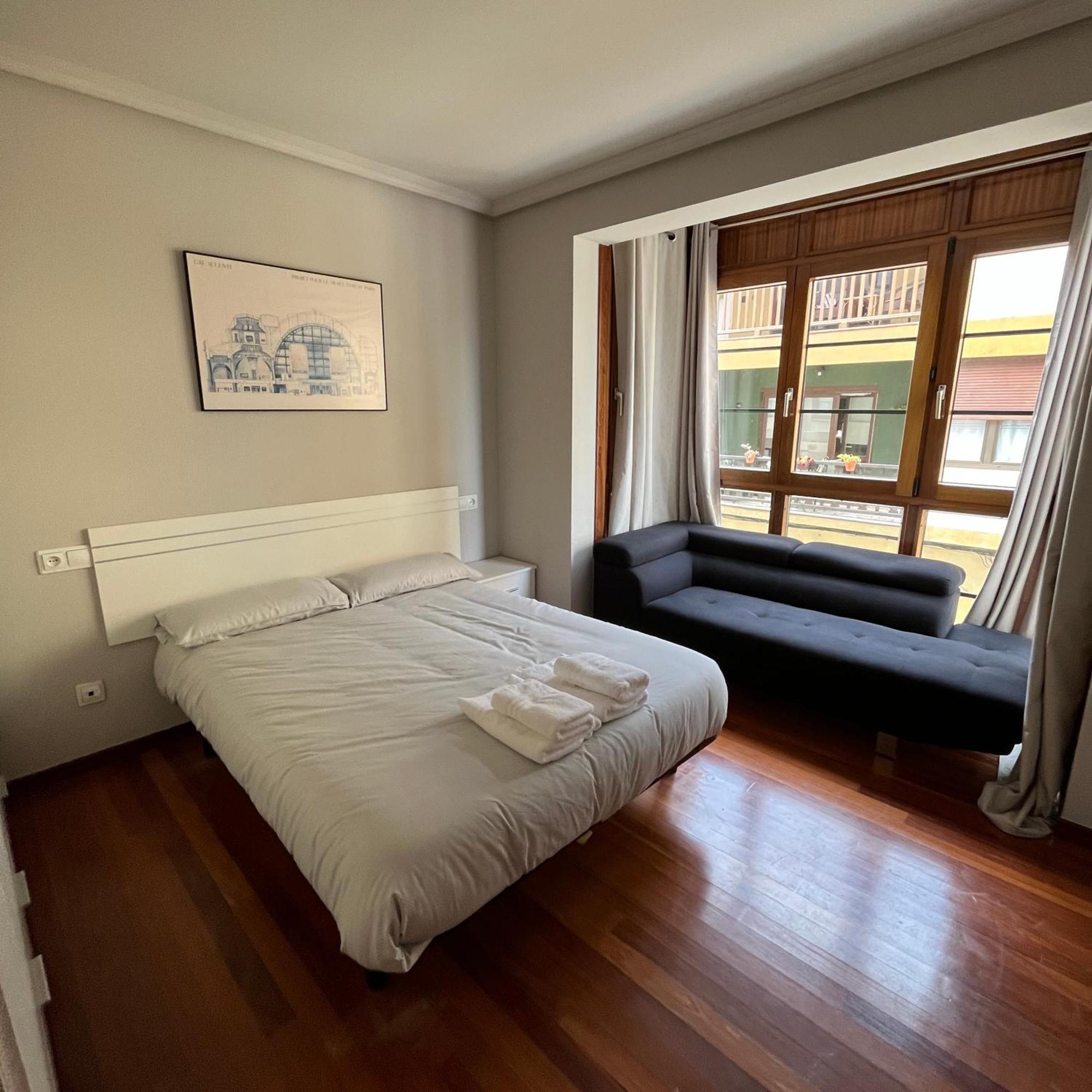 Ferienwohnung Friendly Vistas Mar Apart 3H Y Garaje Gijón Exterior foto